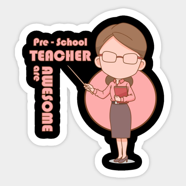 preschool teacher Sticker by aldistar